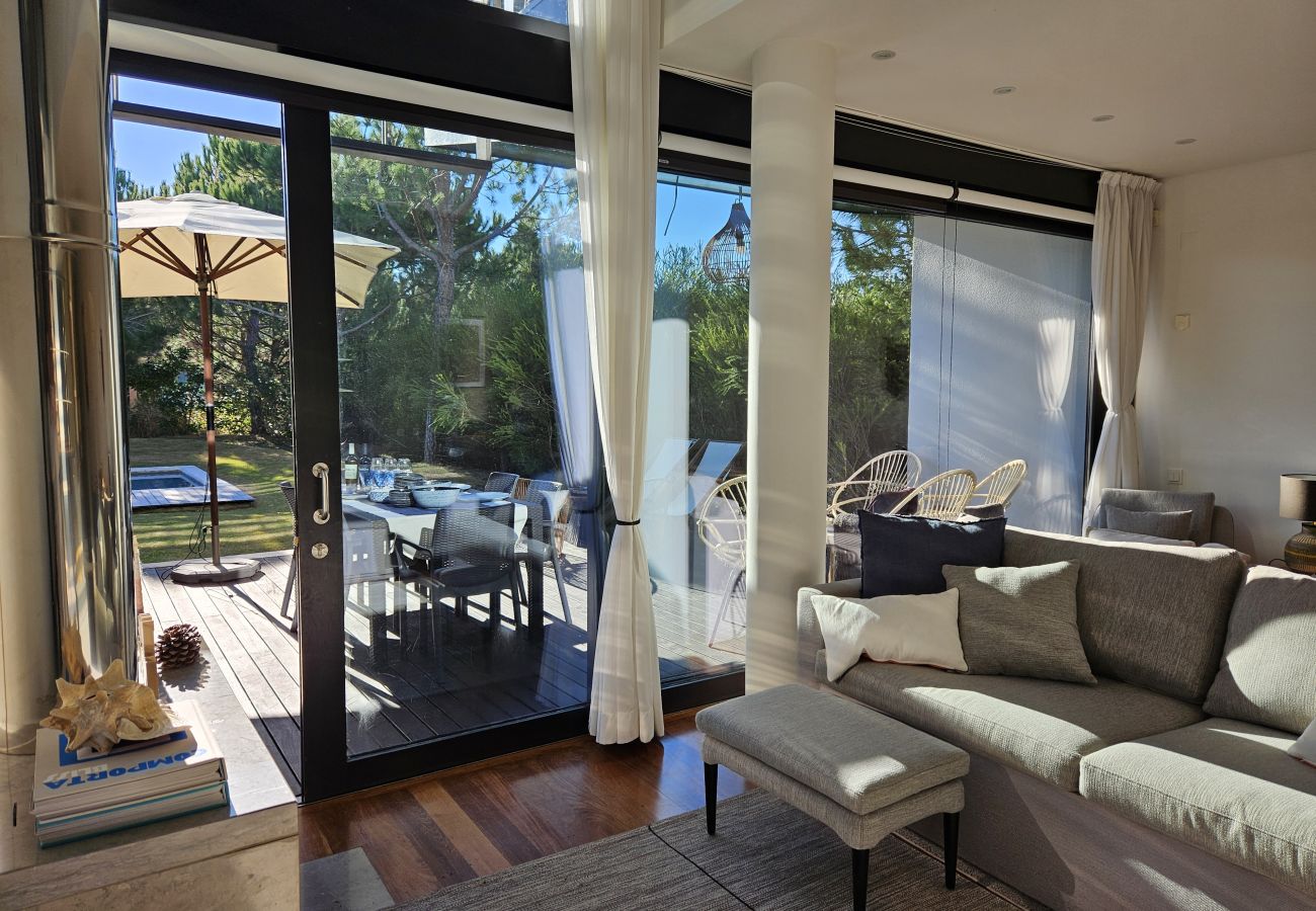 Casa geminada em Península de Tróia - Tróia Beach House with Pool